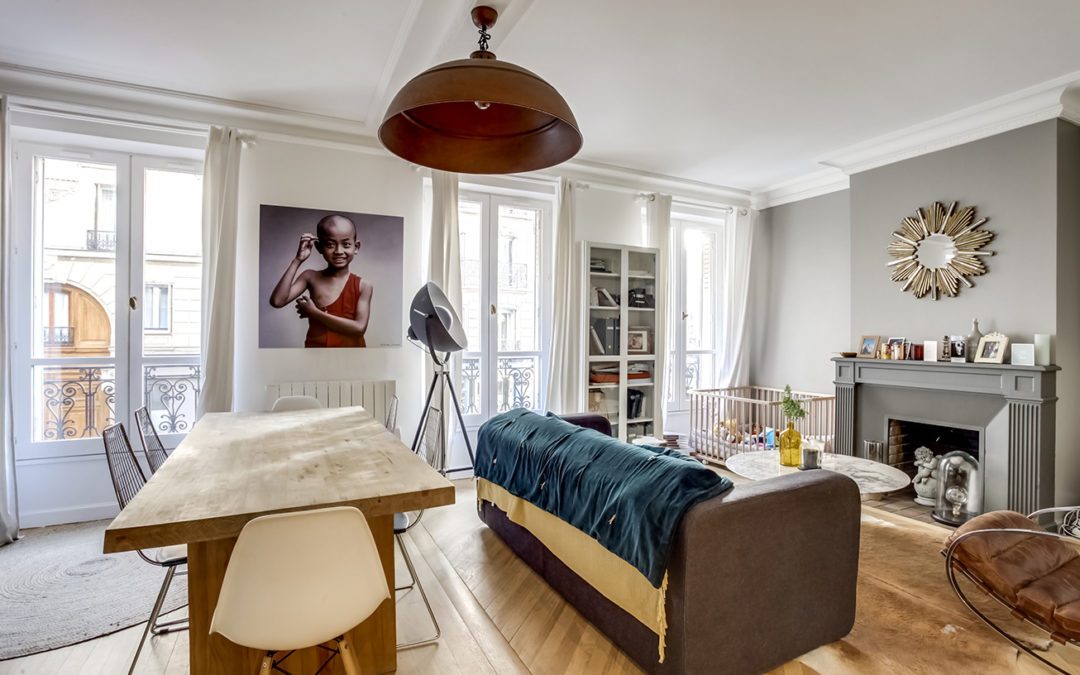 65m2 métro Villiers Paris 8