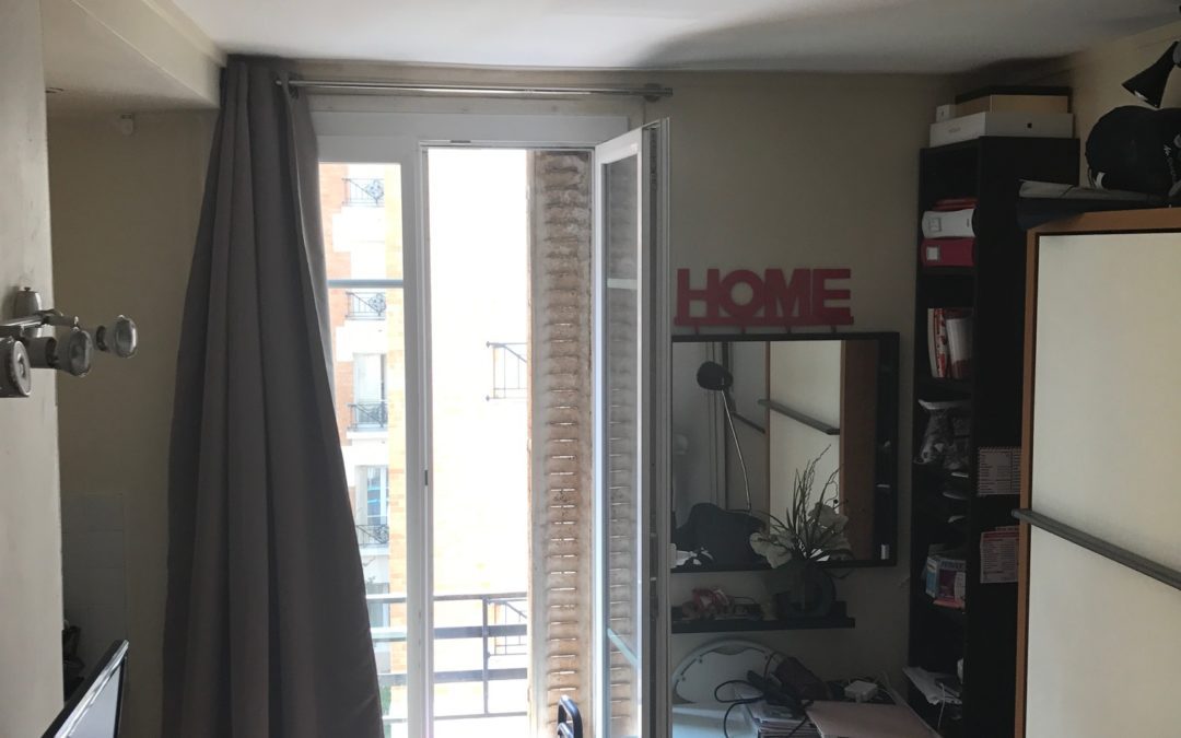 Studio 13,5m2 rue de Javel Paris 15