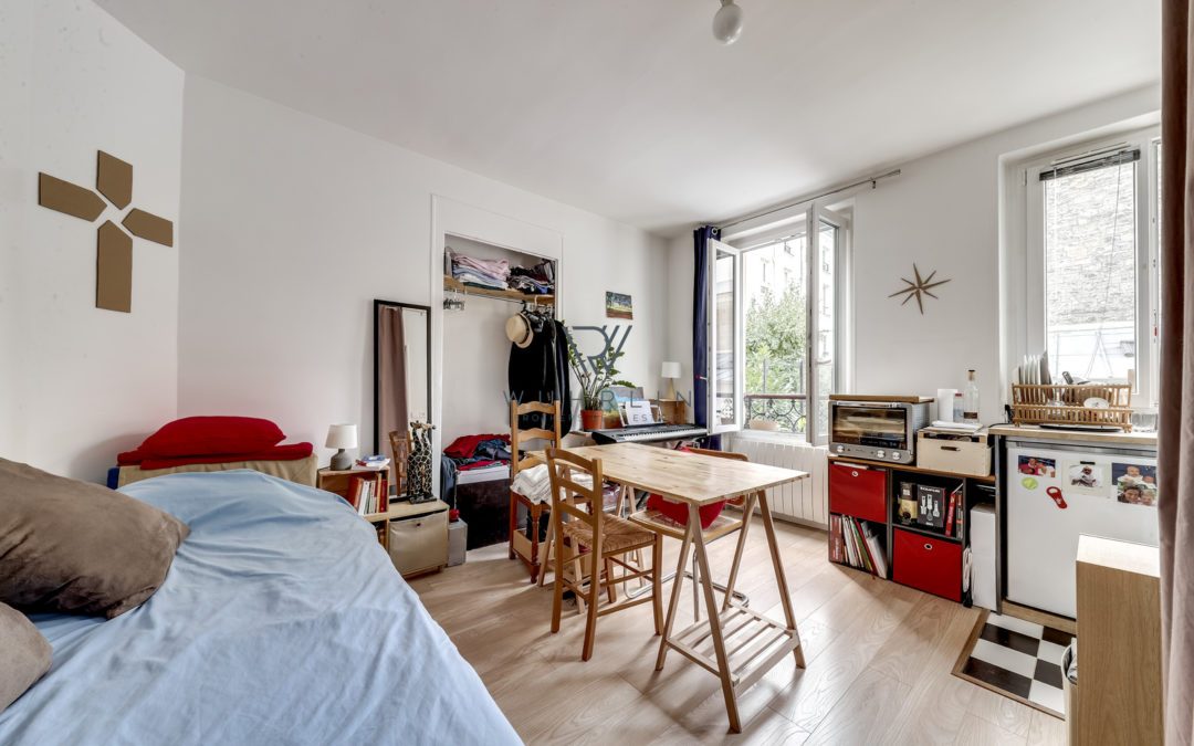 Studio 16m2 boulevard de Grenelle Paris 15