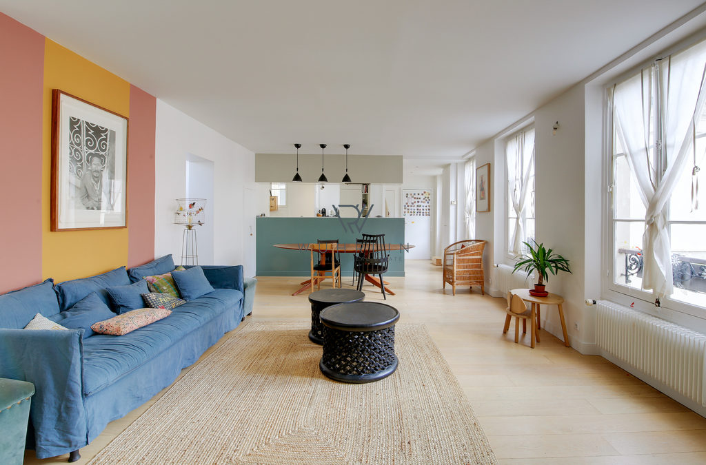 Duplex 100m2 rue Linné Paris 5