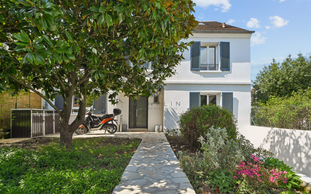 Charmante demeure de 300m2, jardin de 600m2, quartier Buzenval, Rueil-Malmaison