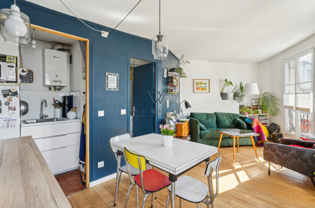 37m² rue Myrha Paris 18